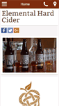 Mobile Screenshot of elementalhardcider.com